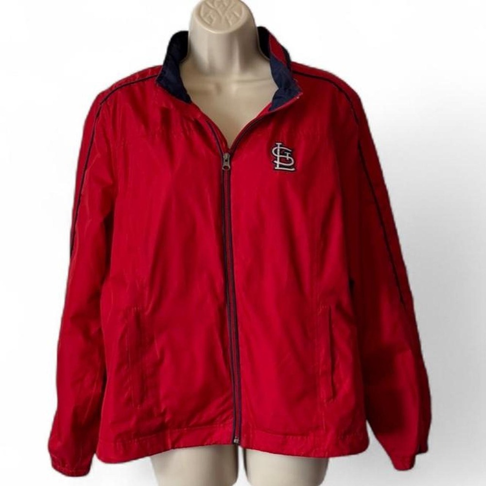 Vintage 90s G-III Sports By Carl Banks St Louis Cardinals Jacket, Women's Size L